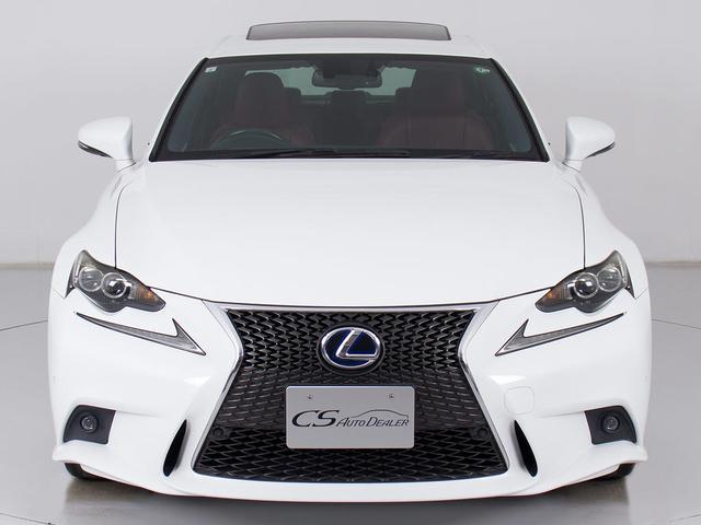 ＩＳ ＩＳ３００ｈ　Ｆスポーツ　（禁煙）（サンルーフ）（Ｆスポーツ専用赤本革）（クリアランスソナー）（ＳＤナビ）（冷暖房シート）（ＬＥＤライト）（クルーズコントロール）（バックモニター）（Ｂｌｕｅｔｏｏｔｈ）（Ｂｌｕ－ｒａｙ再生可）（12枚目）