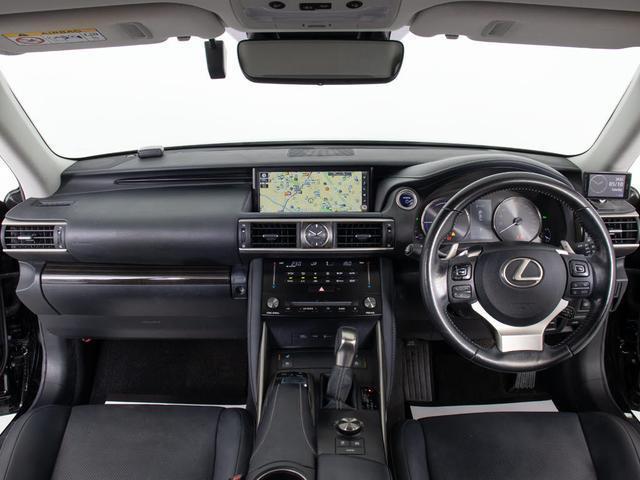 ＩＳ ＩＳ３００ｈ　バージョンＬ　（後期型）（モデリスタエアロ）（新品タイヤ装着済み）（全画面ＳＤナビ）（セーフティシステム）（レーダークルーズ）（プリクラッシュ）（ＬＫＡ）（ＢＳＭ）（黒本革）（冷暖房シート）（クリアランスソナー）（23枚目）