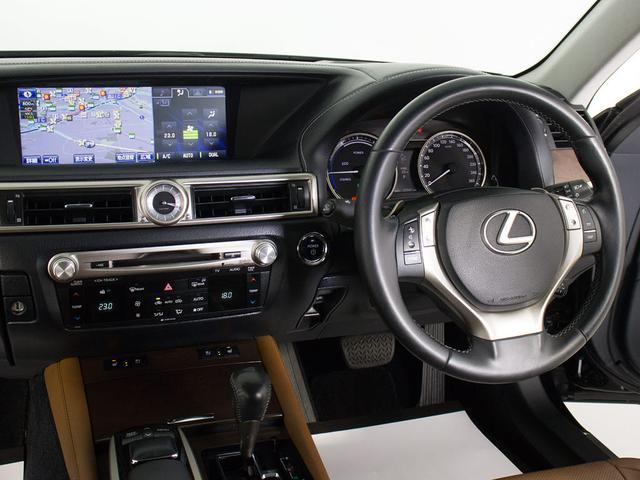 ＧＳ ＧＳ４５０ｈ　Ｉパッケージ　（禁煙車）（スピンドルバンパーカスタム）（クリアランスソナー）（ＨＵＤ）（茶本革）（シートヒーター）（エアシート）（シートメモリー）（電動シート）（ステアリングヒーター）（オートクルーズコントロール）（30枚目）