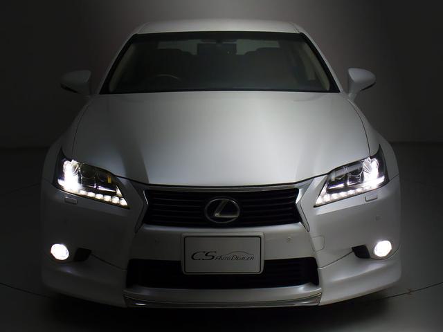 ＧＳ ＧＳ４５０ｈ　バージョンＬ　（モデリスタフルエアロカスタム）（レーダークルーズ）（プリクラッシュ）（障害物センサー）（ドライバーモニター）（茶本革）（後席コントロールパネル）（オットマン）（冷暖房シート）（ＬＥＤヘッドライト）（18枚目）