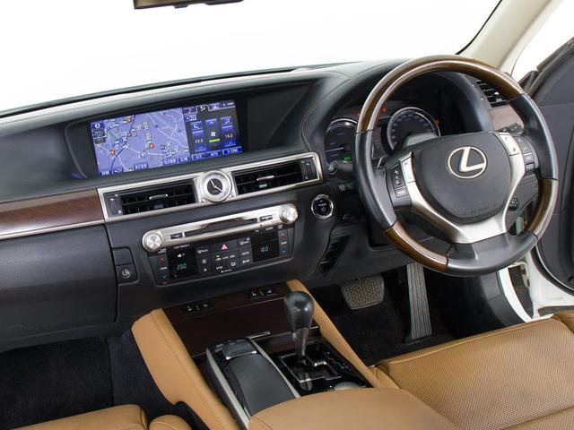 ＧＳ ＧＳ４５０ｈ　バージョンＬ　（モデリスタフルエアロカスタム）（レーダークルーズ）（プリクラッシュ）（障害物センサー）（ドライバーモニター）（茶本革）（後席コントロールパネル）（オットマン）（冷暖房シート）（ＬＥＤヘッドライト）（32枚目）