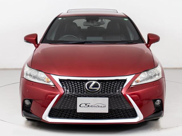 ＣＴ ＣＴ２００ｈ　Ｆスポーツ　（禁煙車）（整備点検記録簿２６枚）（サンルーフ）（新品スピンドル）（レーダークルーズ）（プリクラッシュ）（クリアランスソナー）（ＬＥＤヘッドライト）（黒本革）（シートヒーター）（シートメモリー）（13枚目）