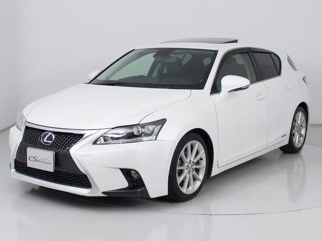 ＣＴ ＣＴ２００ｈ　バージョンＬ　（禁煙車）（スピンドルエアロ）（サンルーフ）（整備記録簿１５枚）（黒本革シート）（連眼ＬＥＤライト）（シートヒーター）（クリアランスソナー）（オートクルーズ）（ＨＤＤマルチナビ）（バックモニター）（12枚目）