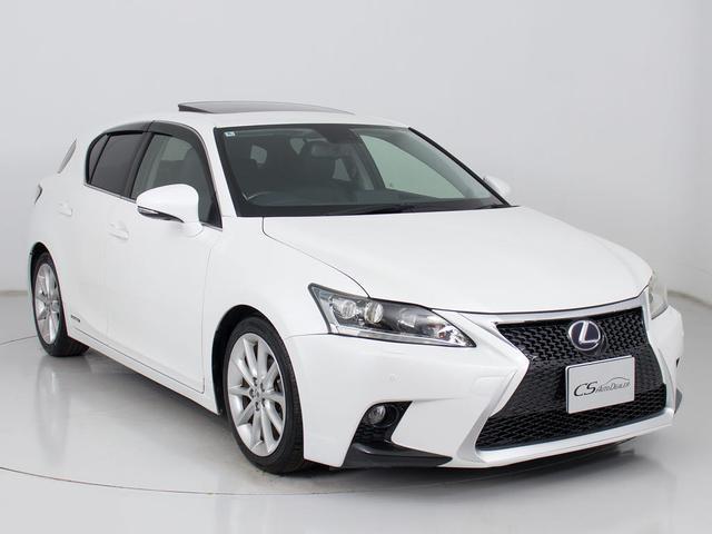 ＣＴ ＣＴ２００ｈ　バージョンＬ　（禁煙車）（スピンドルエアロ）（サンルーフ）（整備記録簿１５枚）（黒本革シート）（連眼ＬＥＤライト）（シートヒーター）（クリアランスソナー）（オートクルーズ）（ＨＤＤマルチナビ）（バックモニター）（18枚目）