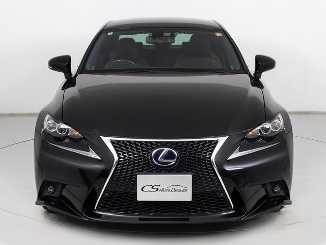 ＩＳ ＩＳ３００ｈ　ＦスポーツＸライン　（禁煙車）（整備点検記録簿２１枚）（レーダークルーズコントロール）（プリクラッシュ）（黒本革シート）（エアシート）（シートヒーター）（ＳＤマルチナビ）（クリアランスソナー）（連眼ＬＥＤヘッドライト）（9枚目）