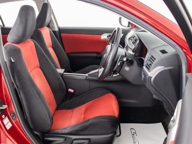 ＣＴ ＣＴ２００ｈ　バージョンＣ　（禁煙車）（スピンドルバンパーカスタム）（ルーフブラック）（シートヒーター）（オートクルーズコントロール）（ＨＤＤナビ）（ブラック＆レッドファブリックシート）（Ｂｌｕｅｔｏｏｔｈ）（バックモニター）（24枚目）