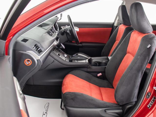 ＣＴ ＣＴ２００ｈ　バージョンＣ　（禁煙車）（スピンドルバンパーカスタム）（ルーフブラック）（シートヒーター）（オートクルーズコントロール）（ＨＤＤナビ）（ブラック＆レッドファブリックシート）（Ｂｌｕｅｔｏｏｔｈ）（バックモニター）（25枚目）