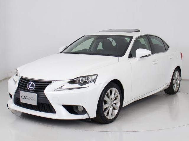 IS IS300h バージョンL (禁煙車)(サンルーフ)(点検整備記録簿13枚)(シートヒーター)(エアシート)(黒本革)(シートメモリー)(クリアランスソナー)(連眼LEDヘッドライト)(SDマルチナビ)(Bluetooth)(12枚目)