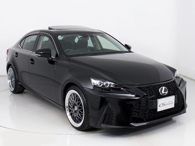 ＩＳ ＩＳ３００ｈ　バージョンＬ　（新品１９インチアルミ）（禁煙車）（サンルーフ）（スピンドルエアロ）（プリクラッシュ）（レーダークルーズ）（ＢＳＭ）（クリアランスソナー）（ＬＥＤヘッドライト）（黒本革）（エアシート）（シートヒーター（20枚目）