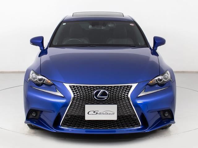 ＩＳ ＩＳ３００ｈ　Ｆスポーツ　（禁煙車）（記録簿１１枚）（サンルーフ）（柿本改マフラー）（リアスポイラー）（レーダークルーズ）（プリクラッシュ）（クリソナ）（黒本革）（シートヒーター）（エアシート）（ＬＥＤライト）（ＳＤナビ）（13枚目）