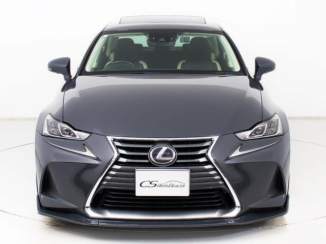 IS IS300h バージョンL (BMW純正ドラバイトグレー)(サンルーフ)(整備記録簿9枚)(HRE製18インチアルミホイール)(全画面SDナビ)(BLITZ製車高調)(セーフティシステム+)(本革)(11枚目)