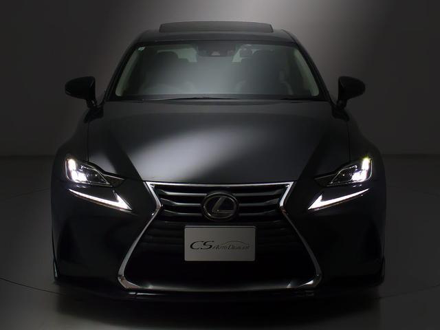 IS IS300h バージョンL (BMW純正ドラバイトグレー)(サンルーフ)(整備記録簿9枚)(HRE製18インチアルミホイール)(全画面SDナビ)(BLITZ製車高調)(セーフティシステム+)(本革)(19枚目)