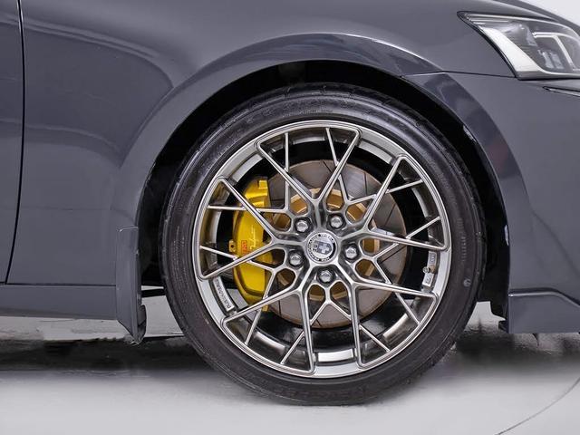 IS IS300h バージョンL (BMW純正ドラバイトグレー)(サンルーフ)(整備記録簿9枚)(HRE製18インチアルミホイール)(全画面SDナビ)(BLITZ製車高調)(セーフティシステム+)(本革)(21枚目)