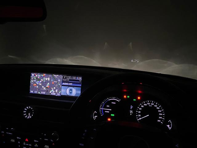 GS GS450h バージョンL (HUD)(LEDヘッドライト)(後席コントロールパネル)(茶本革)(クルーズコントロール)(エアシート)(シートヒーター)(HDDナビ)(バックカメラ)(CD&DVD再生可)(Bluetooth)(4枚目)