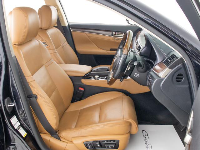 GS GS450h バージョンL (HUD)(LEDヘッドライト)(後席コントロールパネル)(茶本革)(クルーズコントロール)(エアシート)(シートヒーター)(HDDナビ)(バックカメラ)(CD&DVD再生可)(Bluetooth)(21枚目)