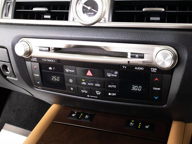 GS GS450h バージョンL (HUD)(LEDヘッドライト)(後席コントロールパネル)(茶本革)(クルーズコントロール)(エアシート)(シートヒーター)(HDDナビ)(バックカメラ)(CD&DVD再生可)(Bluetooth)(31枚目)