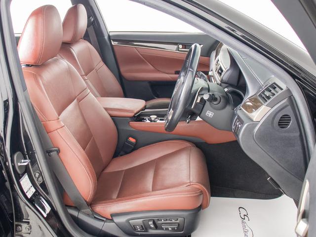 ＧＳ ＧＳ３００ｈ　Ｆスポーツ　（禁煙車）（整備点検記録簿７枚）（パワートランク）（赤本革シート）（シートヒーター）（エアシート）（ＬＥＤヘッドライト）（１９インチアルミホイール）（バックモニター）（Ｂｌｕｅｔｏｏｔｈ）（フルセグ）（27枚目）