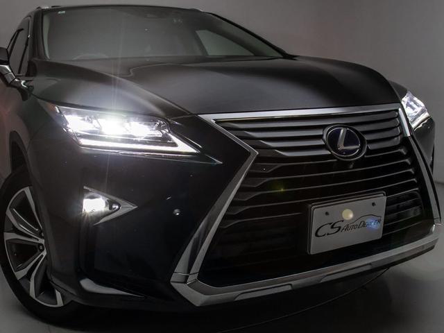 RX RX450hL (禁煙車)(サンルーフ)(7人乗り)(リアエンター)(4WD)(レクサスセーフティシステム+)(パノラミックビュー)(BSM)(HUD)(プリクラッシュ)(レーダークルーズ)(黒本革)(冷暖房シート)(21枚目)