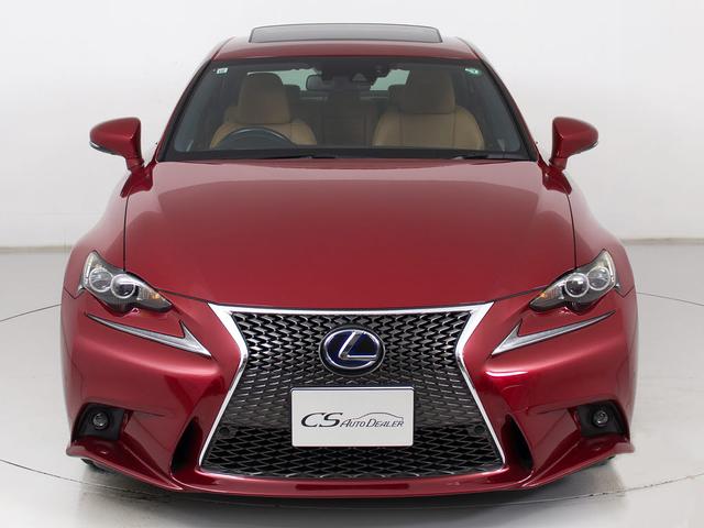 ＩＳ ＩＳ３００ｈ　Ｆスポーツ　（禁煙車）（整備記録簿２２枚）（サンルーフ）（レーダークルーズ）（プリクラッシュ）（ＬＤＡ）（ＢＳＭ）（クリアランスソナー）（茶本革）（シートヒーター）（エアシート）（ＬＥＤヘッドライト）（ＳＤナビ）（14枚目）