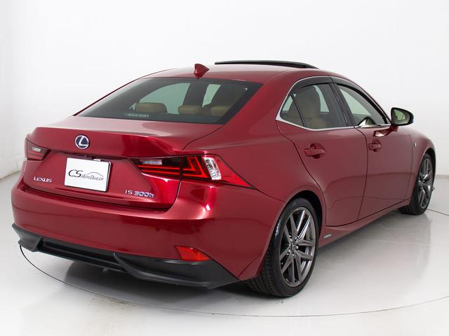 ＩＳ ＩＳ３００ｈ　Ｆスポーツ　（禁煙車）（整備記録簿２２枚）（サンルーフ）（レーダークルーズ）（プリクラッシュ）（ＬＤＡ）（ＢＳＭ）（クリアランスソナー）（茶本革）（シートヒーター）（エアシート）（ＬＥＤヘッドライト）（ＳＤナビ）（19枚目）