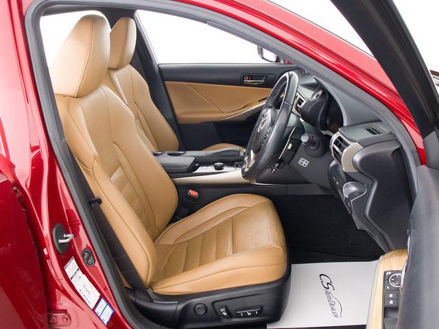 ＩＳ ＩＳ３００ｈ　Ｆスポーツ　（禁煙車）（整備記録簿２２枚）（サンルーフ）（レーダークルーズ）（プリクラッシュ）（ＬＤＡ）（ＢＳＭ）（クリアランスソナー）（茶本革）（シートヒーター）（エアシート）（ＬＥＤヘッドライト）（ＳＤナビ）（28枚目）