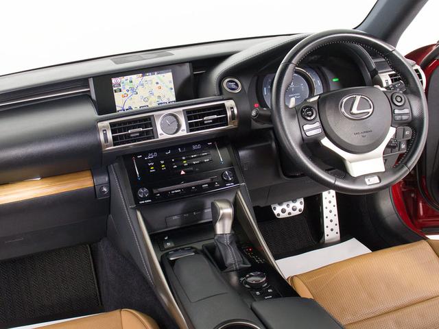 ＩＳ ＩＳ３００ｈ　Ｆスポーツ　（禁煙車）（整備記録簿２２枚）（サンルーフ）（レーダークルーズ）（プリクラッシュ）（ＬＤＡ）（ＢＳＭ）（クリアランスソナー）（茶本革）（シートヒーター）（エアシート）（ＬＥＤヘッドライト）（ＳＤナビ）（38枚目）