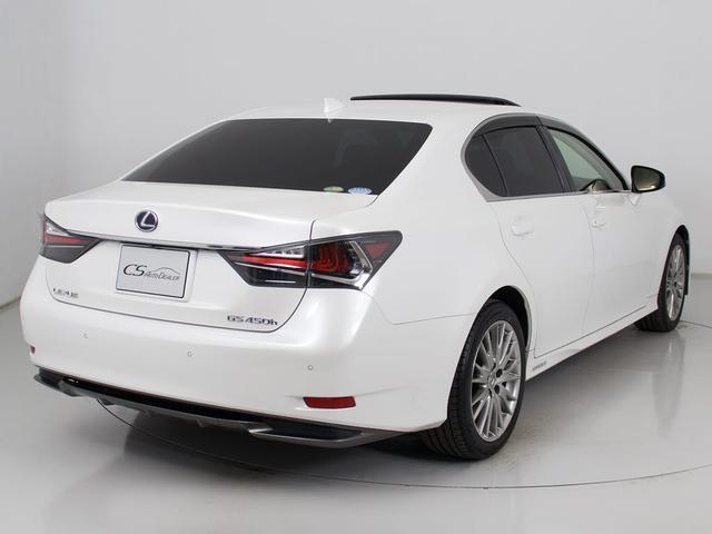 ＧＳ ＧＳ４５０ｈ　バージョンＬ　（モデリスタエアロ）（禁煙車）（後期型）（サンルーフ）（記録簿１３枚）（全画面ＳＤナビ）（セーフティシステム＋）（レーダークルーズ）（プリクラッシュ）（ＢＳＭ）（クリアランスソナー）（黒本革シート）（18枚目）