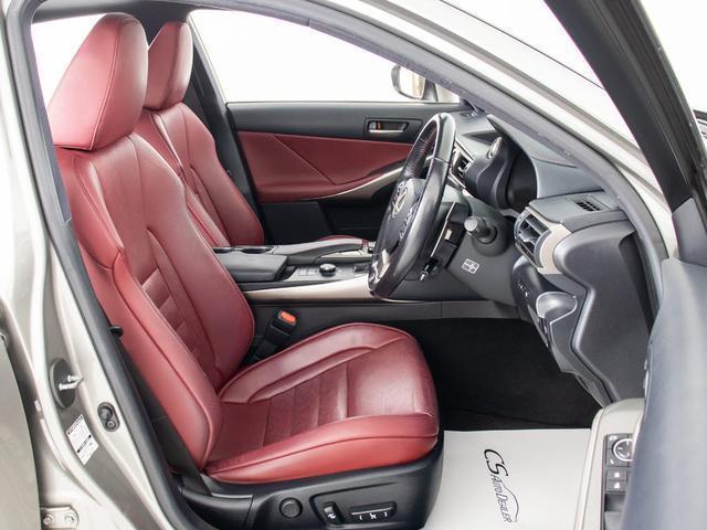 ＩＳ ＩＳ３００ｈ　Ｆスポーツ　（後期型）（全画面ＳＤナビ）（サンルーフ）（Ｆスポーツ専用赤本革シート）（クリアランスソナー）（セーフティシステム＋）（ＬＥＤライト）（エアシート）（シートヒーター）（Ｂｌｕｅｔｏｏｔｈ）（25枚目）