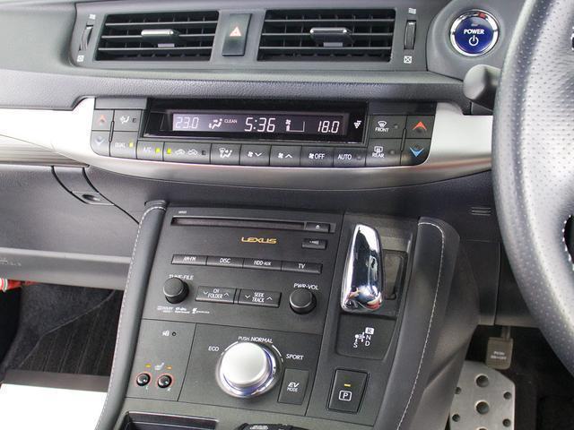 ＣＴ ＣＴ２００ｈ　Ｆスポーツ　（禁煙車）（ワンオーナー）（点検整備記録簿１２枚）（新品黒本革シート）（モデリスタエアロ）（４本出しマフラー）（シートヒーター）（ＬＥＤヘッドライト）（オートクルーズコントロール）（ＨＤＤマルチナビ）（8枚目）