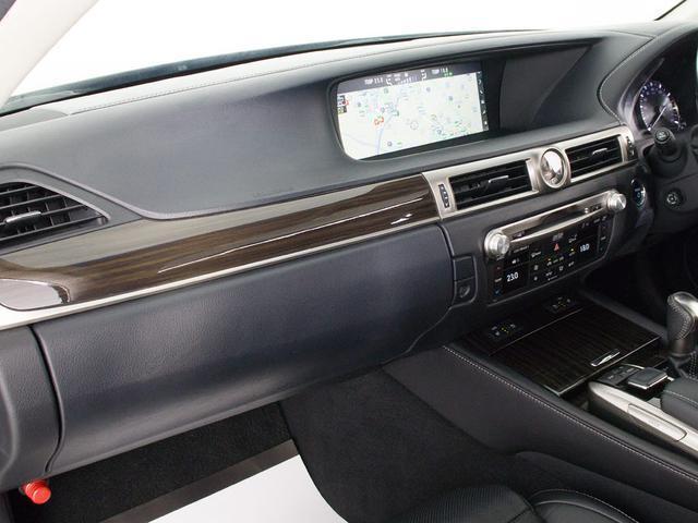 ＧＳ ＧＳ４５０ｈ　バージョンＬ　（禁煙車）（モデリスタエアロ）（点検整備記録簿１６枚）（後期型）（全画面ＳＤナビ）（サンルーフ）（マークレビンソン）（クリアランスソナー）（セーフティシステム＋）（黒本革）（連眼ＬＥＤライト）（40枚目）