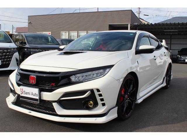 シビック タイプＲ　ＭＴ車　禁煙車　ワンオーナー　ユーザー買取　無限（フルエアロ・ブルーミラー・ドアバイザー・テールランプ）　シーカ製３本出しマフラー　社外ナビ・ＴＶ　スピーカー（ダイヤトーン・ＫＩＣＫＥＲ）　Ｂカメラ（8枚目）