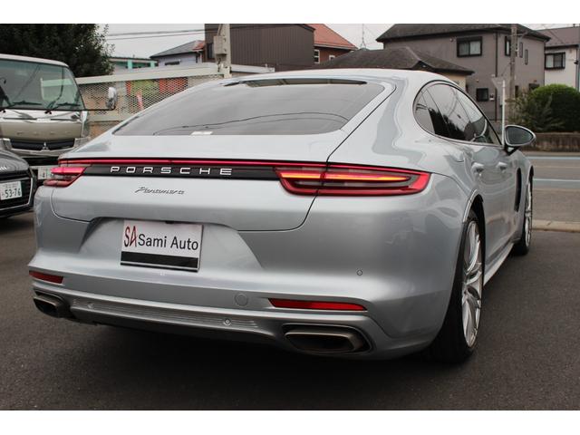 パナメーラ ベースグレード 禁煙車 ツートンレザーインテリアPKG(ブラック&クレヨン) シートヒーター 純正21インチAW Bluetooth接続 Bカメラ ETC ドラレコ レーンキープアシスト(4枚目)