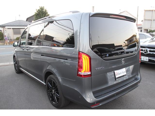 Vクラス V220d アバンギャルド ロング AMGライン 1オーナー パノラミックスライディングルーフ ブルメスターサウンド シートヒーター 純正ナビ・フルセグTV Bカメラ コーナーセンサー Bluetooth接続 ルーフレール ドラレコ(7枚目)