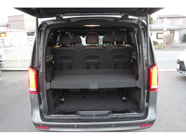 Vクラス V220d アバンギャルド ロング AMGライン 1オーナー パノラミックスライディングルーフ ブルメスターサウンド シートヒーター 純正ナビ・フルセグTV Bカメラ コーナーセンサー Bluetooth接続 ルーフレール ドラレコ(20枚目)