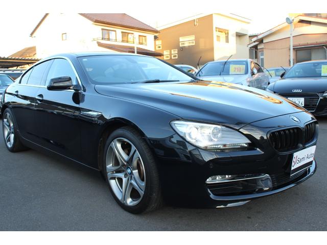 ６シリーズ ６４０ｉグランクーペ　純正ナビ　ＣＤ　黒革シート　純正１９インチＡＷ　パドルシフト　メモリー付きＰシート　シートヒーター　Ｂカメラ　コーナーセンサー　クルコン　アイドリングストップ　Ａライト（3枚目）