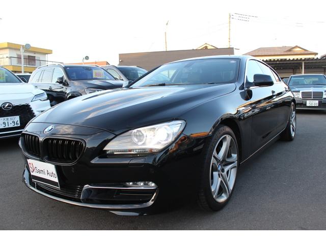 ６シリーズ ６４０ｉグランクーペ　純正ナビ　ＣＤ　黒革シート　純正１９インチＡＷ　パドルシフト　メモリー付きＰシート　シートヒーター　Ｂカメラ　コーナーセンサー　クルコン　アイドリングストップ　Ａライト（8枚目）