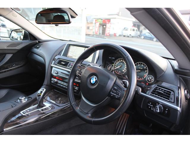 ６シリーズ ６４０ｉグランクーペ　純正ナビ　ＣＤ　黒革シート　純正１９インチＡＷ　パドルシフト　メモリー付きＰシート　シートヒーター　Ｂカメラ　コーナーセンサー　クルコン　アイドリングストップ　Ａライト（30枚目）