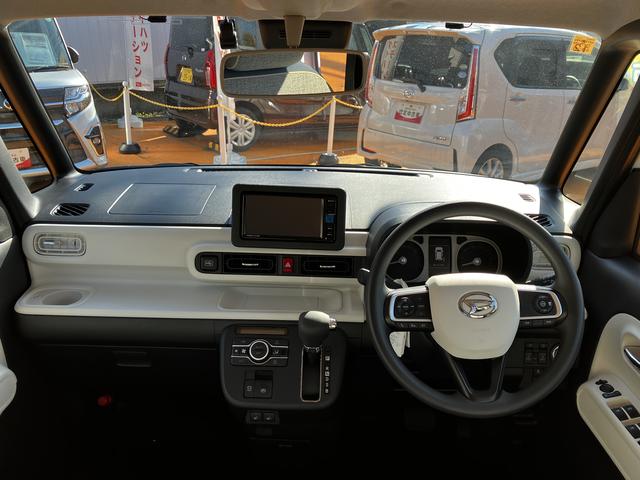 ムーヴキャンバス ストライプスＧターボ　保証　新車保証・まごころ保証　１年間・走行距離無制限付き（3枚目）