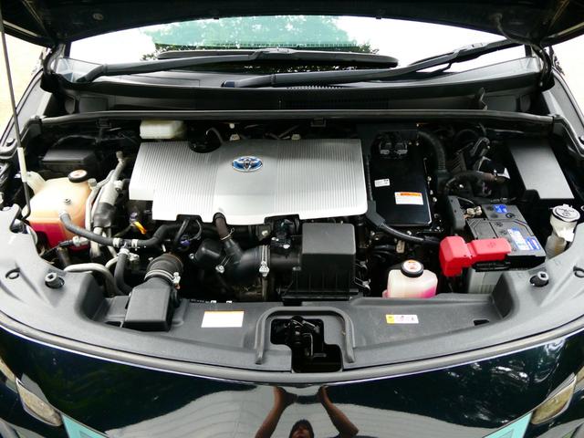 プリウスＰＨＶ Ａ　トヨタセーフティ　レーダークルコン　レーンアシスト　コーナーセンサー　衝突軽減　Ｐアシスト　ＢＳＭ　シートヒーター　ステアヒーター　ビルトインＥＴＣ　Ｂカメラ　純正ＳＤナビ　フルセグ　オートハイビーム（22枚目）