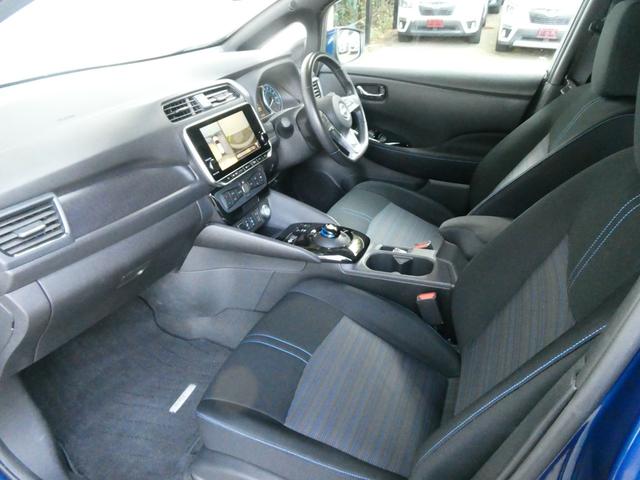 リーフ e+ X プロパイロット 衝突軽減 全方位カメラ Bカメラ シートヒーター ステアヒーター ステアスイッチ BSM デジタルミラー ETC2.0 純正メモリーナビ フルセグ HDMI LEDヘッドライト(14枚目)