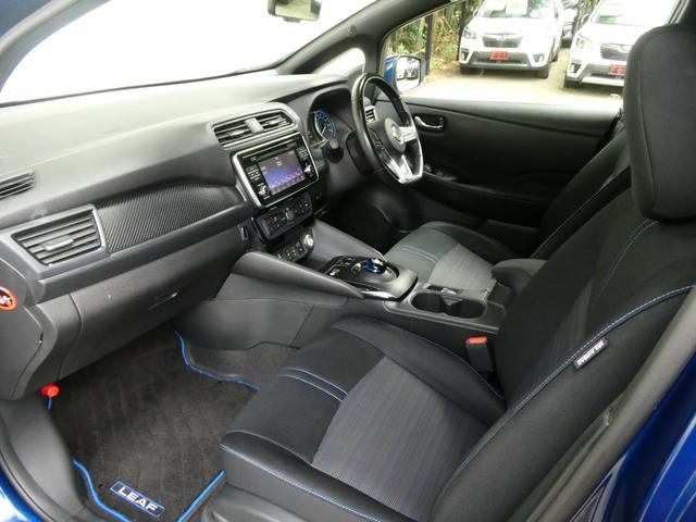 リーフ G プロパイロット レーダークルコン コーナーセンサー 衝突軽減 ステリモ BSM シートヒーター デジタルミラー ステアヒーター ETC 全方位カメラ Bカメラ 純正SDナビ フルセグ オートライト(14枚目)