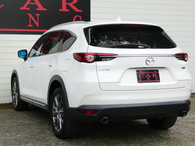 ＣＸ－８ ＸＤ　Ｌパッケージ　ＢＯＳＥサウンド　パワーバックドア　レーダークルコン　アイスト　衝突軽減　コーナーセンサー　ドラレコ　レーンアシスト　パワーシート　ＢＳＭ　ＨＵＤ　ＥＴＣ　シートヒーター　ステアヒーター　全方位カメラ（22枚目）