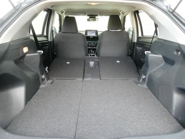 ヤリスクロス ハイブリッドＧ　トヨタセーフティ　レーダークルコン　コーナーセンサー　衝突軽減　ＥＴＣ　レーンアシスト　ステリモ　純正メモリーナビ　フルセグ　ＵＤＢ　Ｂｌｕｅｔｏｏｔｈ　純正ハロゲン　オートハイビーム　純正１６ＡＷ（44枚目）