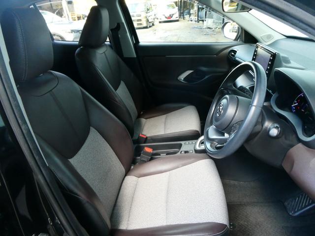 ヤリスクロス ハイブリッドＺ　トヨタセーフティ　レーダークルコン　パワーシート　衝突軽減　全方位カメラ　Ｂカメラ　シートヒーター　ステアヒーター　パワーシート　サイドカメラ　ドラレコ　純正メモリーナビ　コーナーセンサー　フルセグ（34枚目）