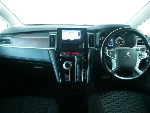 デリカD:5 G 両側パワスラ 4WD レーダークルコン 衝突軽減 レーンアシスト ETC アイドリングストップ パドルシフト ステアスイッチ ドラレコ 社外メモリーナビ フルセグ LEDヘッドライト オートハイビーム(4枚目)