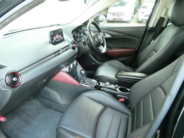 ＣＸ－３ ＸＤ　プロアクティブ　パワーシート　衝突軽減　レーダークルコン　パドルシフト　レーンアシスト　シートヒーター　ドラレコ　ステアスイッチ　ステアヒーター　ＢＳＭ　バックカメラ　コーナーセンサー　純正ＳＤナビ　フルセグ　ＥＴＣ（14枚目）