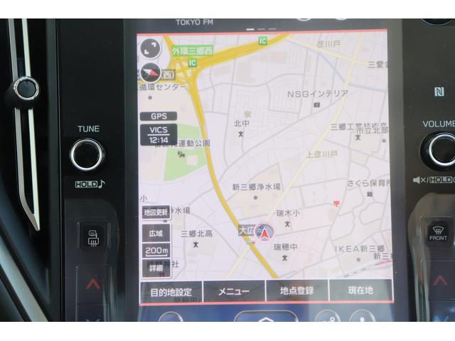 レヴォーグ ＳＴＩスポーツ　ＥＸ　本革シートパワーリヤゲートＦＳＢカメラ　１１．６インチナビ＆ＴＶ　ＥＴＣ　ドラレコ　ドライバーモニタリングシステム　オートビークルホールド　シートポジションメモリー　　スバルリヤビークルディテクション（8枚目）