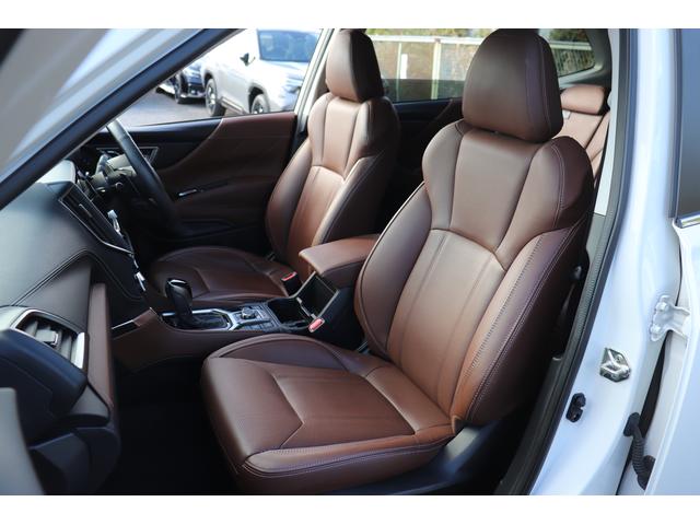 フォレスター アドバンス本革シート　パワーリヤゲートＦＳＢカメラ８型ナビ　ＥＴＣ　ドラレコ　スマートリヤビューミラー　ステアリングヒーター　オートビークルホールード　ドライバーモニタリングシステム　シートポジションメモリーアルミペダル　Ｘモードリヤビークルディテクション（20枚目）