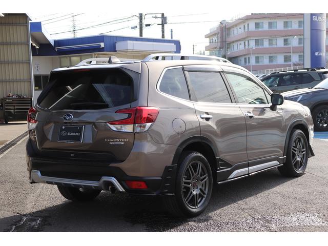 フォレスター アドバンス 8型ナビ本革シートパワーリヤゲートFSBカメラ オートビークルホールード ドライバーモニタリングシステム ステアリングヒーター シートポジションメモリー アルミペダル ルーフレール リヤビークルディテクション(2枚目)