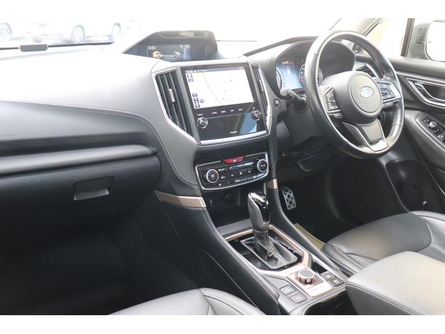 フォレスター アドバンス 8型ナビ本革シートパワーリヤゲートFSBカメラ オートビークルホールード ドライバーモニタリングシステム ステアリングヒーター シートポジションメモリー アルミペダル ルーフレール リヤビークルディテクション(56枚目)